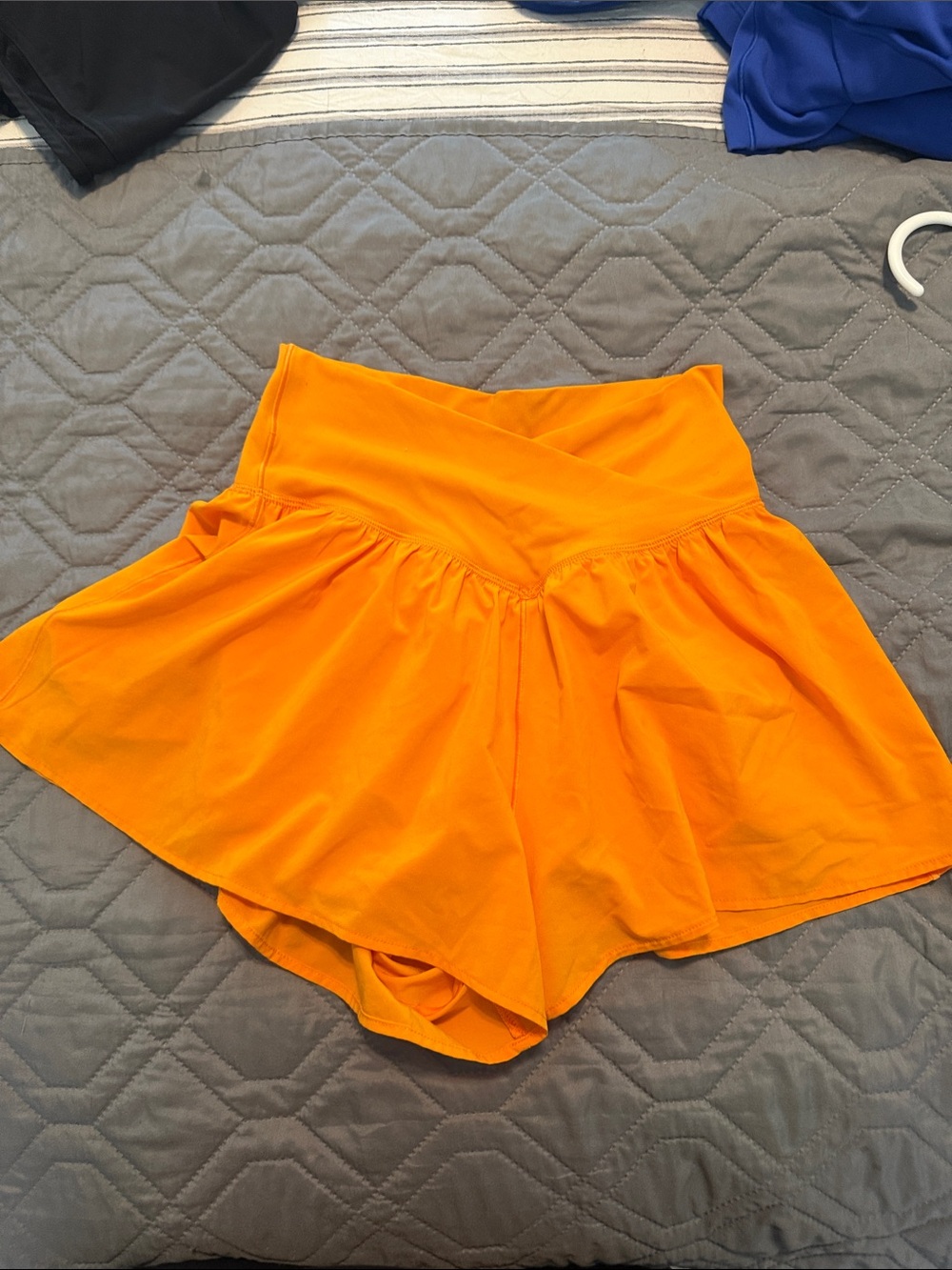 Aerie Offline Women's High-Waist Orange Skort Shorts